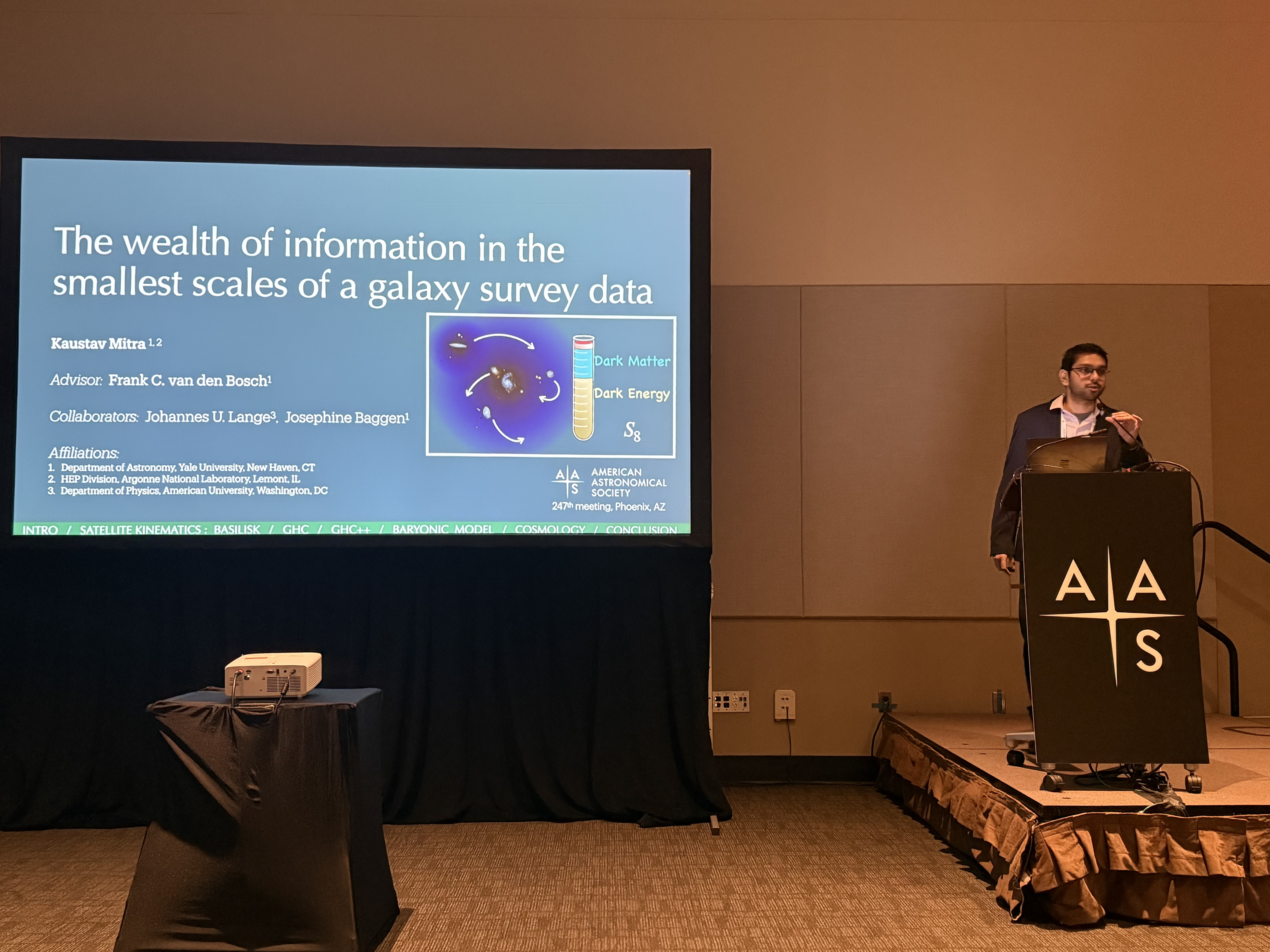thesis talk at AAS
